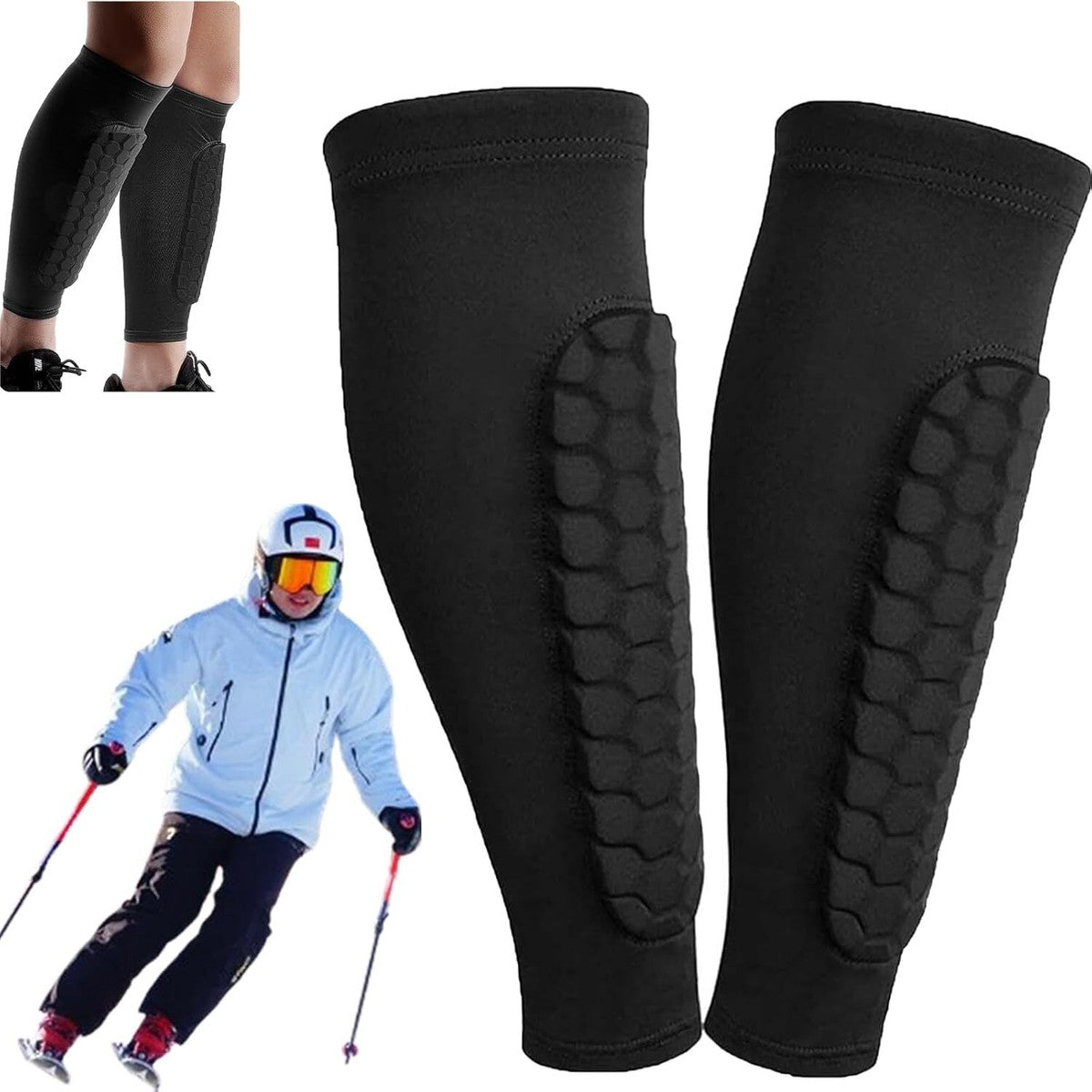 Ski Shin Pads – All-Day Comfort for Skiers