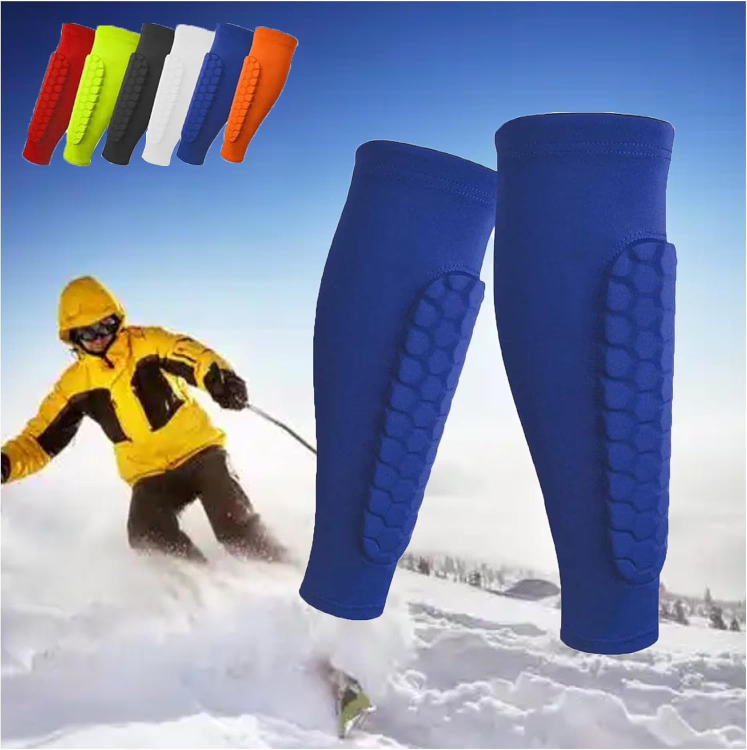 Ski Shin Pads – All-Day Comfort for Skiers